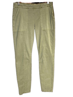 ecru The Mitchell Project Washed Olive Green Utility Cargo Pants Women's Size 4